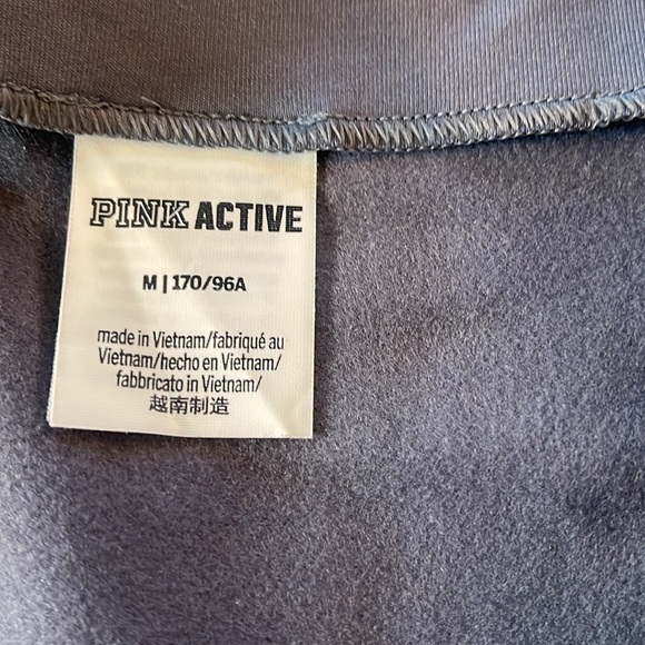 Pink Active Performance Jacket Grey Size Medium - Picture 4 of 4
